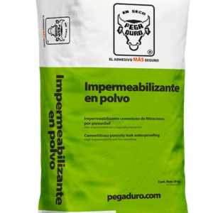 Impermeabilizante en Polvo Blanco Pegaduro
